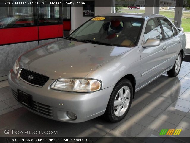 2002 Nissan Sentra GXE in Molten Silver