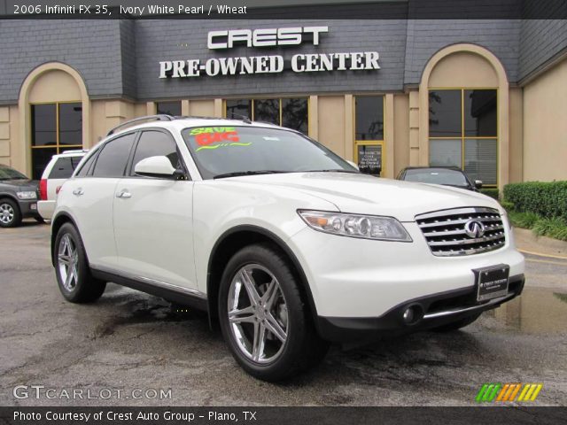 2006 Infiniti FX 35 in Ivory White Pearl