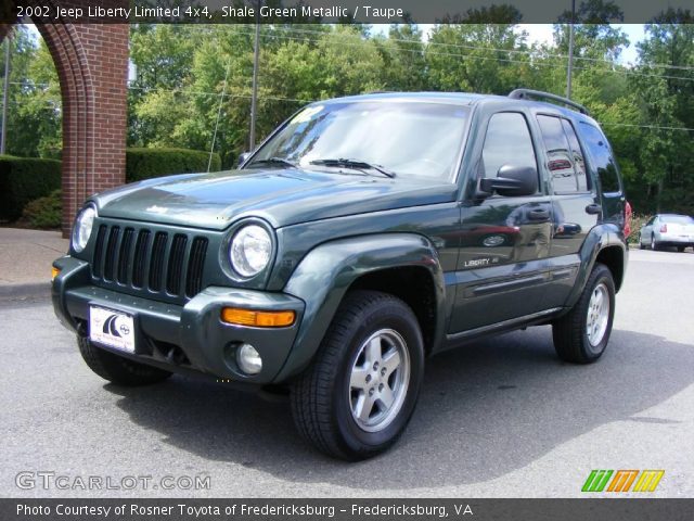 2002 Jeep Liberty Limited 4x4 in Shale Green Metallic