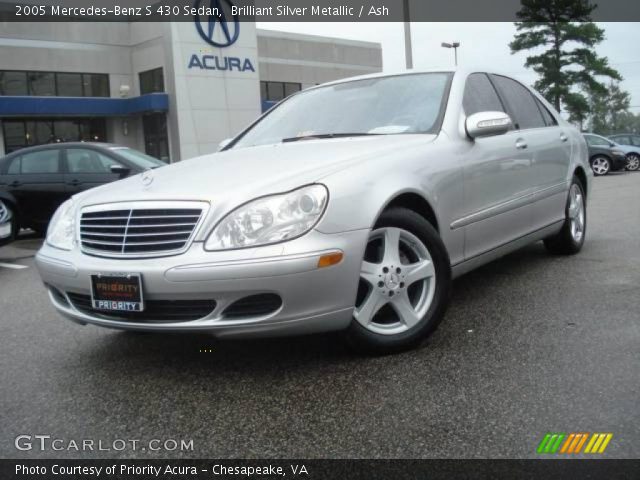 2005 Mercedes-Benz S 430 Sedan in Brilliant Silver Metallic