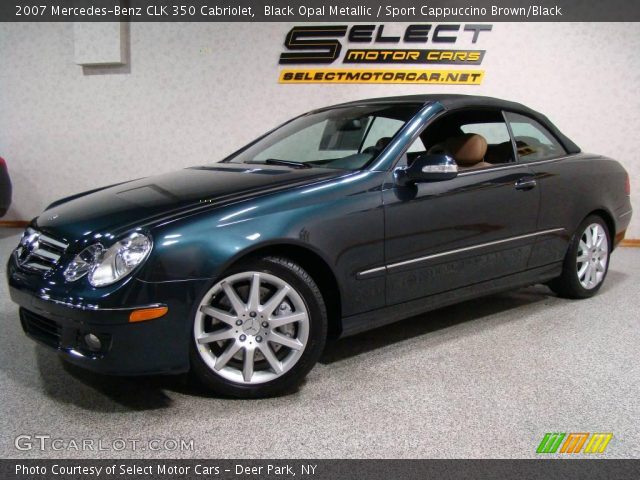 2007 Mercedes-Benz CLK 350 Cabriolet in Black Opal Metallic