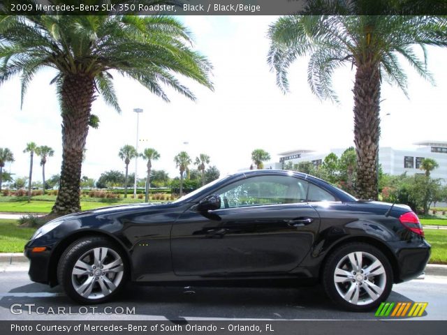 2009 Mercedes-Benz SLK 350 Roadster in Black