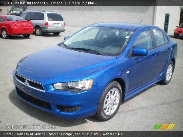 2010 Mitsubishi Lancer ES in Octane Blue Metallic