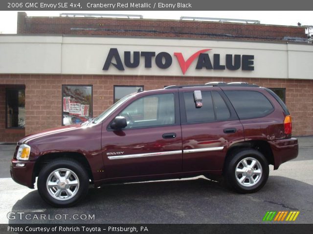 2006 GMC Envoy SLE 4x4 in Cranberry Red Metallic