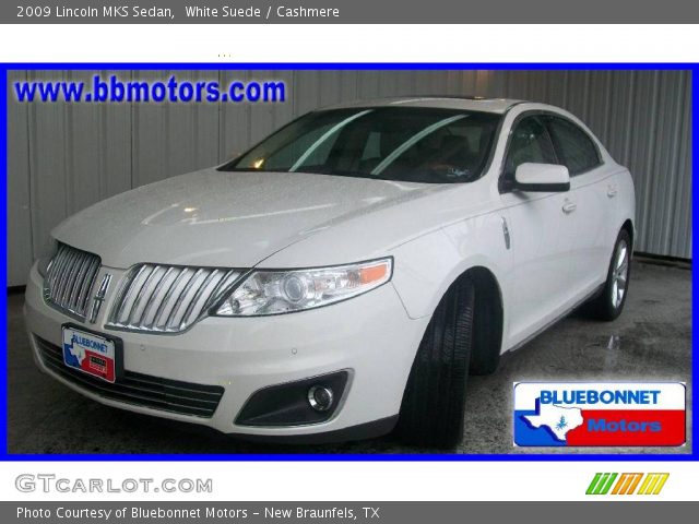 2009 Lincoln MKS Sedan in White Suede