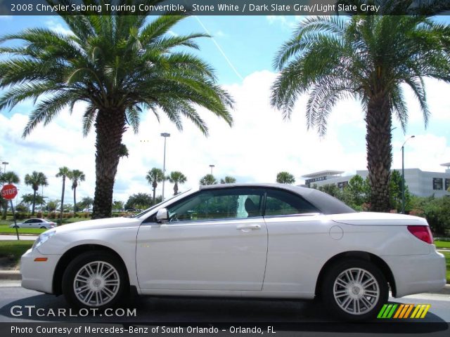 2008 Chrysler Sebring Touring Convertible in Stone White