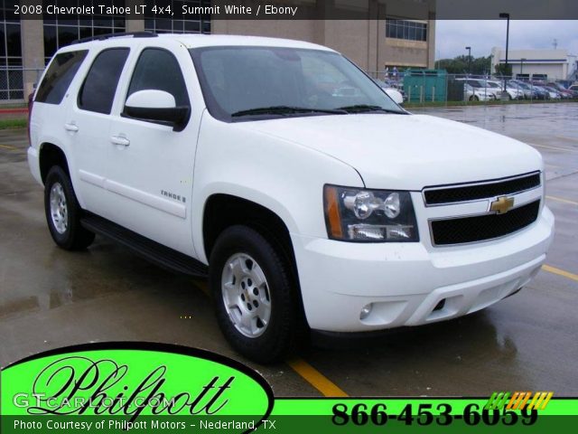 2008 Chevrolet Tahoe LT 4x4 in Summit White