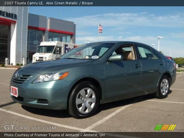 2007 Toyota Camry LE in Aloe Green Metallic