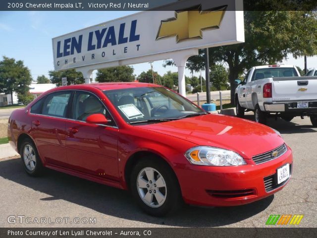 2009 Chevrolet Impala LT in Victory Red