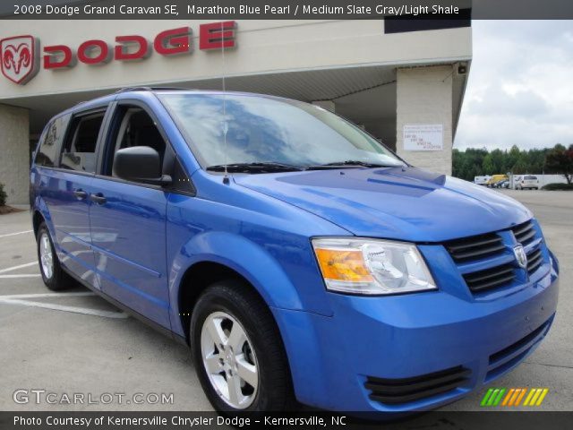 2008 Dodge Grand Caravan SE in Marathon Blue Pearl