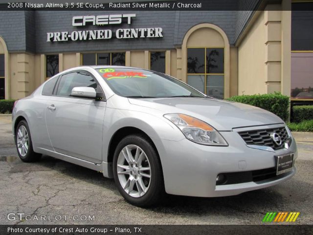 Nissan altima coupe silver #5