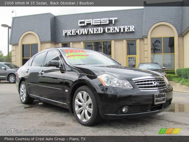 2006 Infiniti M 35 Sedan in Black Obsidian