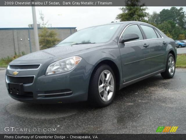 2009 Chevrolet Malibu LT Sedan in Dark Gray Metallic