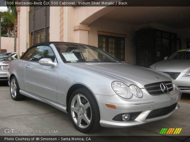 2006 Mercedes-Benz CLK 500 Cabriolet in Iridium Silver Metallic