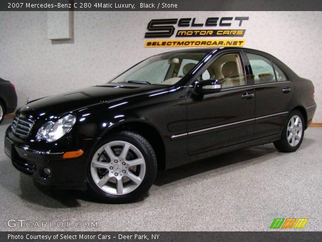 2007 Mercedes-Benz C 280 4Matic Luxury in Black