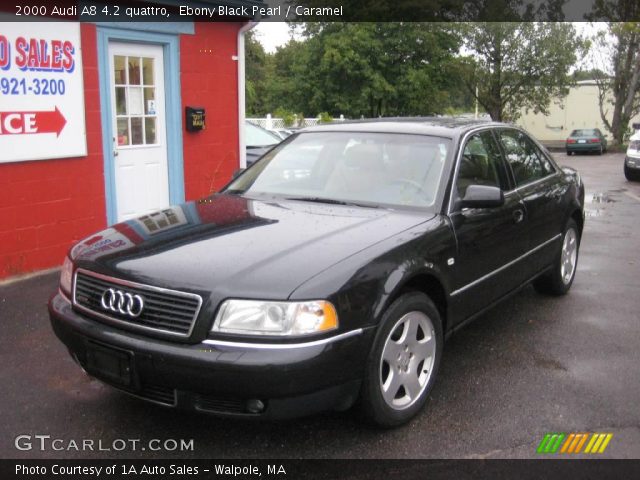 2000 Audi A8 4.2 quattro in Ebony Black Pearl