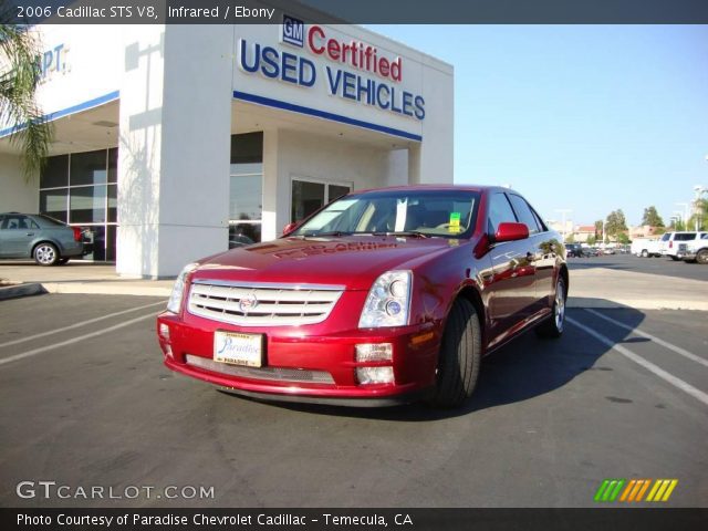 2006 Cadillac STS V8 in Infrared