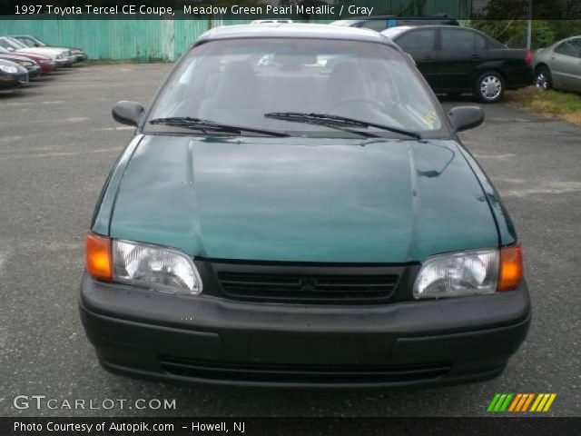 1997 Toyota Tercel CE Coupe in Meadow Green Pearl Metallic