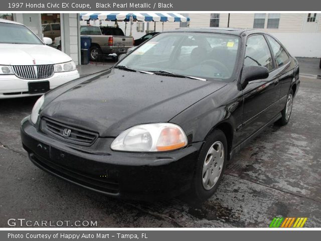 1997 Honda Civic EX Coupe in Black Pearl Metallic
