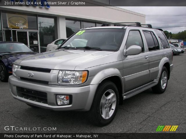 2003 Infiniti QX4 4x4 in Brilliant Silver