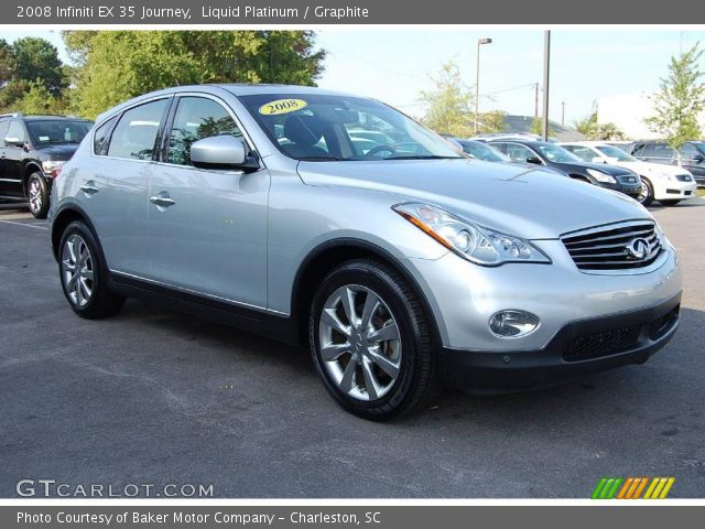 2008 Infiniti EX 35 Journey in Liquid Platinum