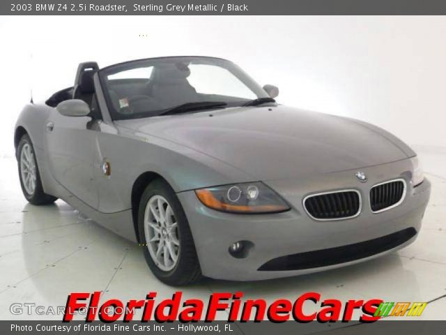 2003 BMW Z4 2.5i Roadster in Sterling Grey Metallic