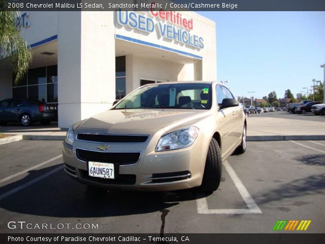 2008 Chevrolet Malibu LS Sedan in Sandstone Metallic