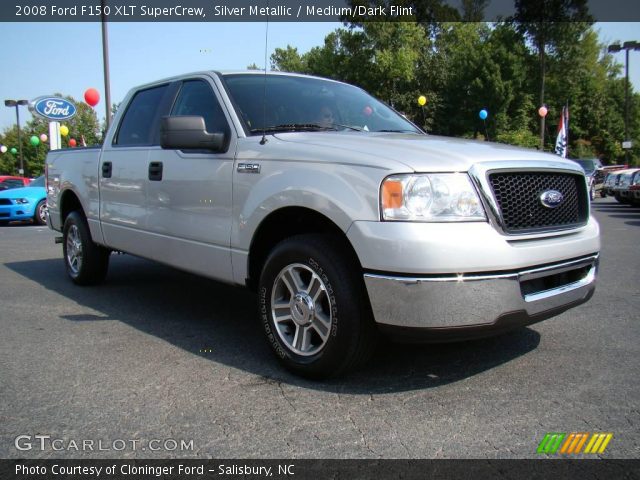 2008 Ford F150 XLT SuperCrew in Silver Metallic