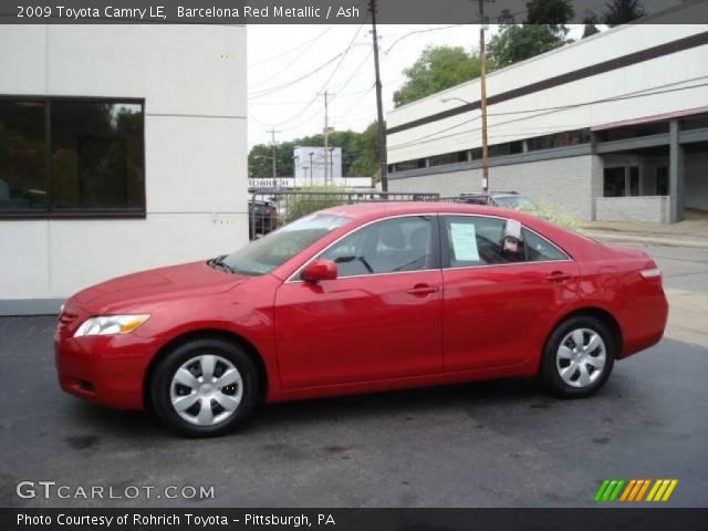 2009 Toyota Camry LE in Barcelona Red Metallic
