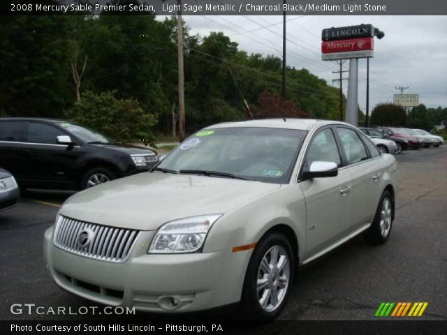 2008 Mercury Sable Premier Sedan in Light Sage Metallic