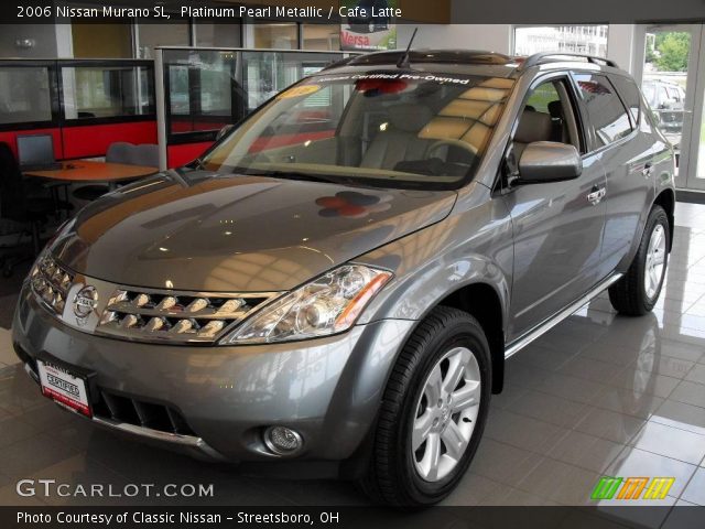 2006 Nissan Murano SL in Platinum Pearl Metallic