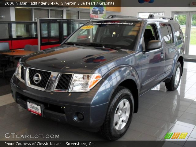 2006 Nissan Pathfinder S 4x4 in Silverton Blue Pearl