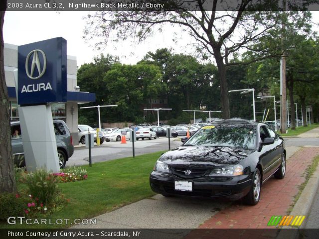 2003 Acura CL 3.2 in Nighthawk Black Metallic