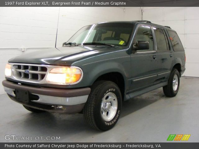 1997 Ford Explorer XLT in Evergreen Frost Pearl