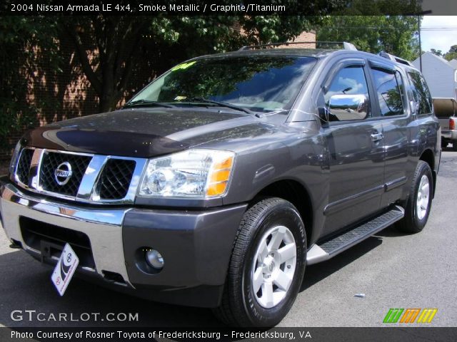 2004 Nissan Armada LE 4x4 in Smoke Metallic