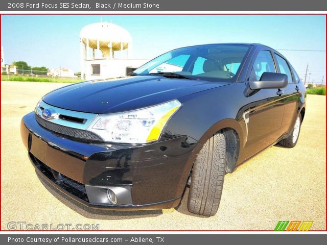 2008 Ford Focus SES Sedan in Black