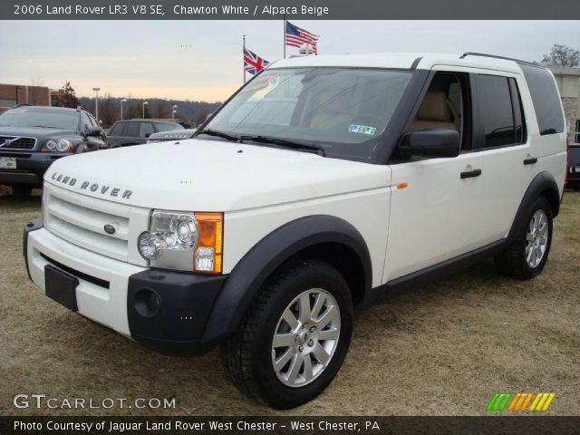 2006 Land Rover LR3 V8 SE in Chawton White