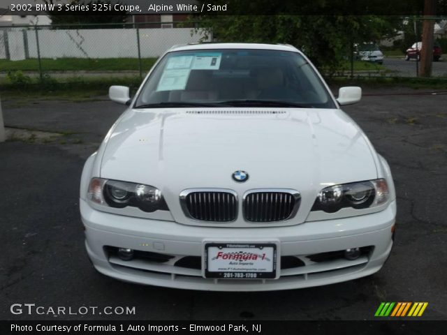 2002 BMW 3 Series 325i Coupe in Alpine White