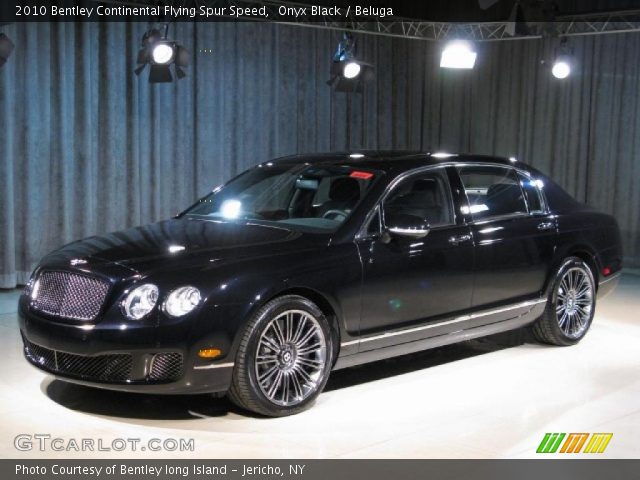 2010 Bentley Continental Flying Spur Speed in Onyx Black