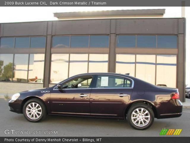 2009 Buick Lucerne CXL in Dark Crimson Metallic