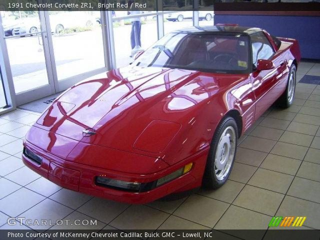 1991 Chevrolet Corvette ZR1 in Bright Red