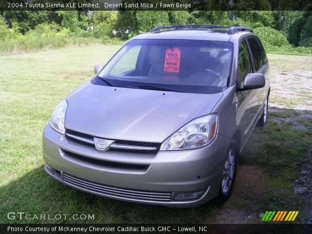 2004 Toyota Sienna XLE Limited in Desert Sand Mica