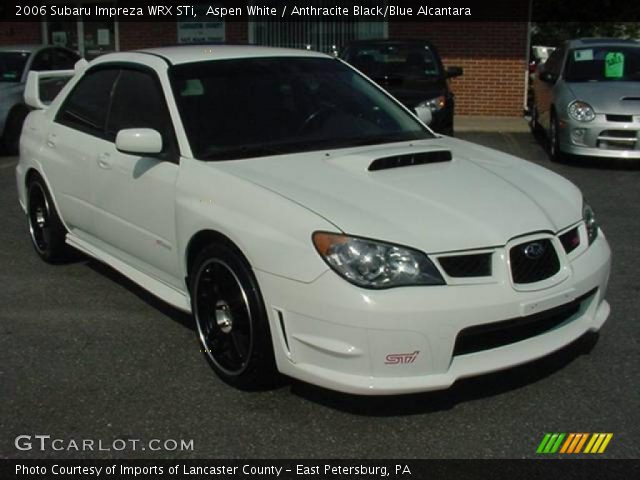 2006 Subaru Impreza WRX STi in Aspen White