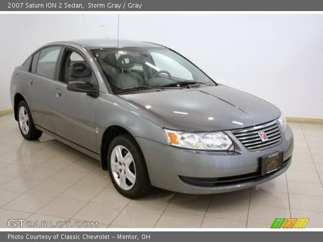 2007 Saturn ION 2 Sedan in Storm Gray