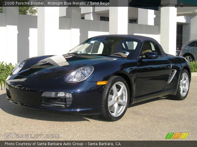 2008 Porsche Boxster  in Midnight Blue Metallic