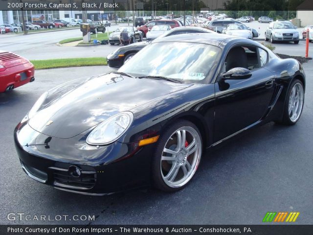 2008 Porsche Cayman S in Black