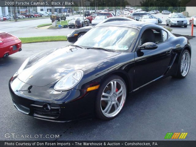 2008 Porsche Cayman S in Black