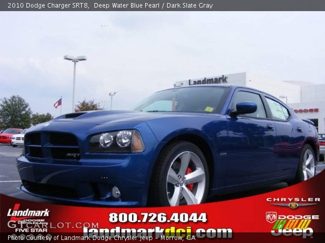 2010 Dodge Charger SRT8 in Deep Water Blue Pearl