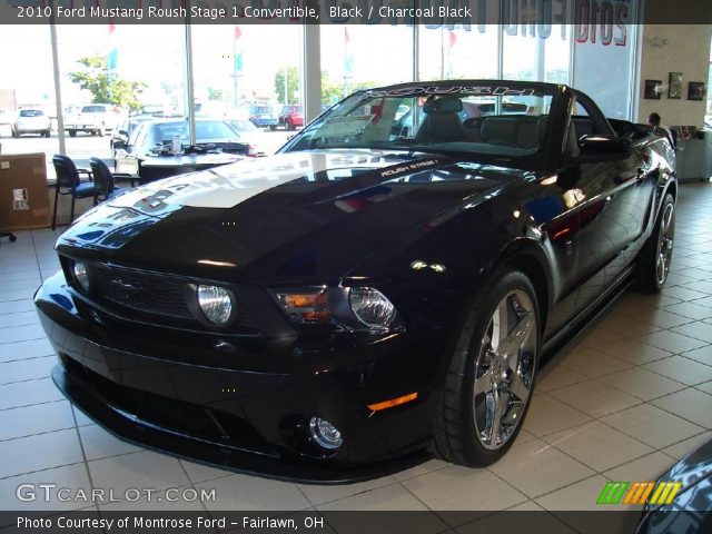 2010 Ford Mustang Roush Stage 1 Convertible in Black