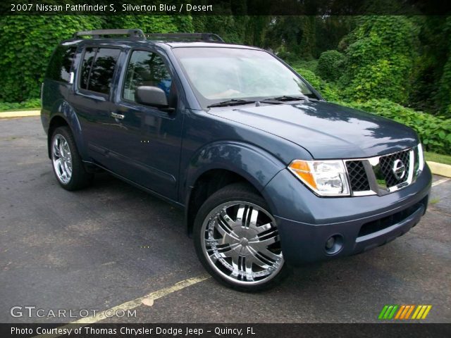 2007 Nissan Pathfinder S in Silverton Blue